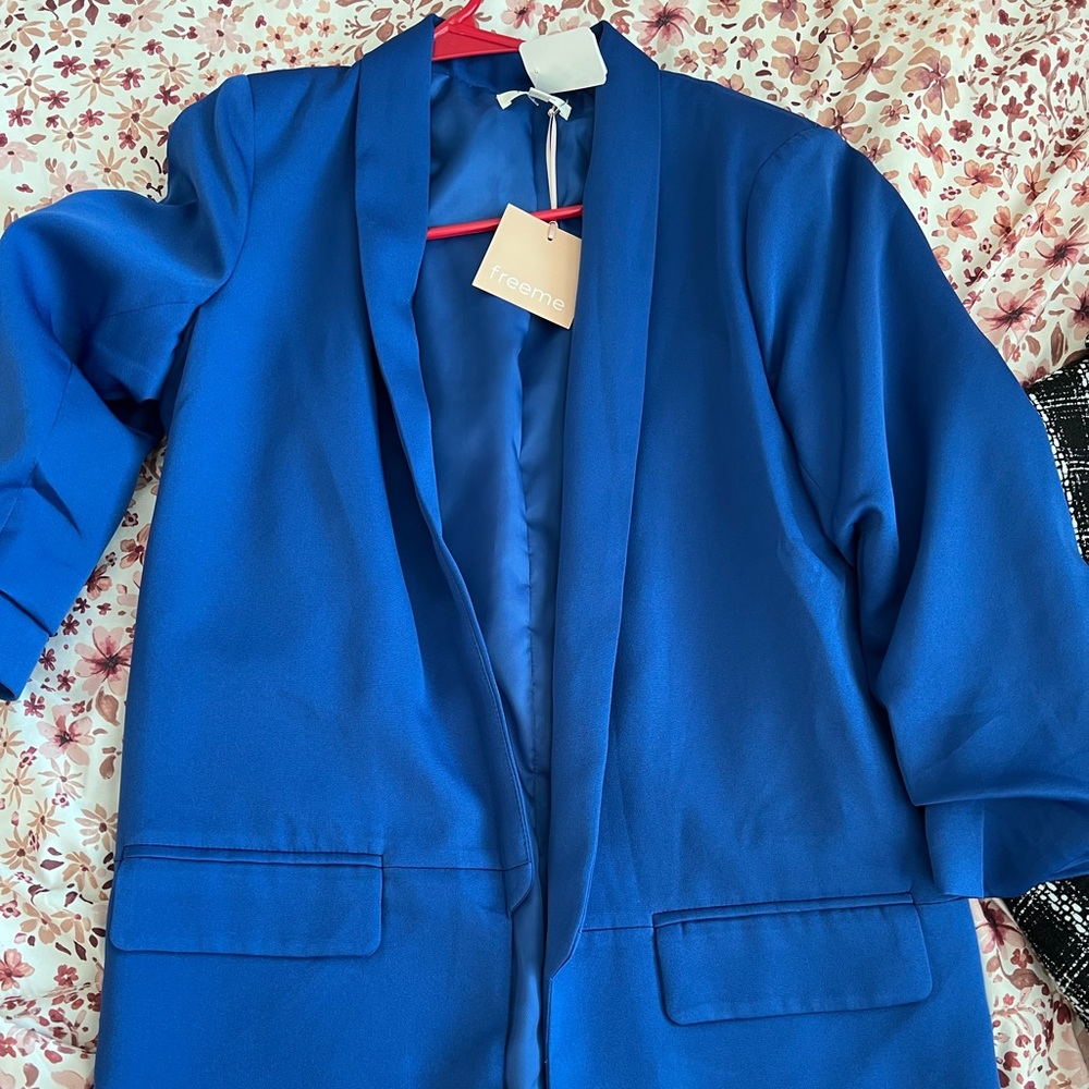 Blue blazer NWT!